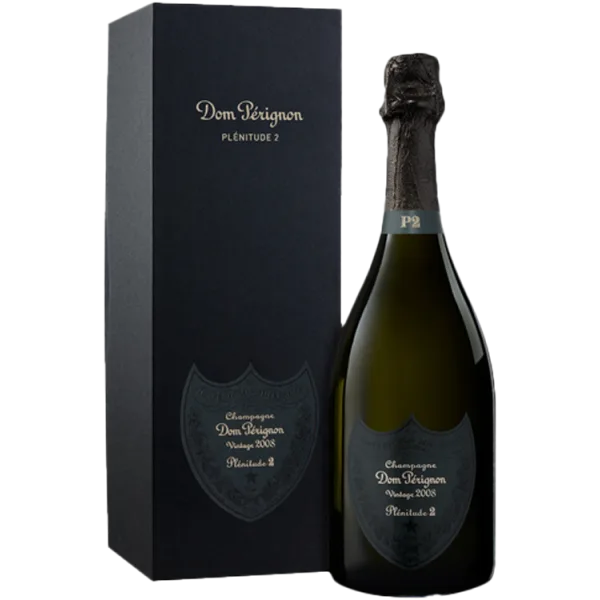 Champagne Dom Pérignon - P2 2008 - Coffret - Lot de 4 bouteilles