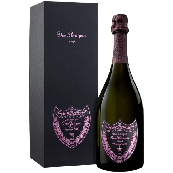 Champagne Dom Pérignon Rosé - Vintage 2009 - Coffret - Lot de 6 bouteilles